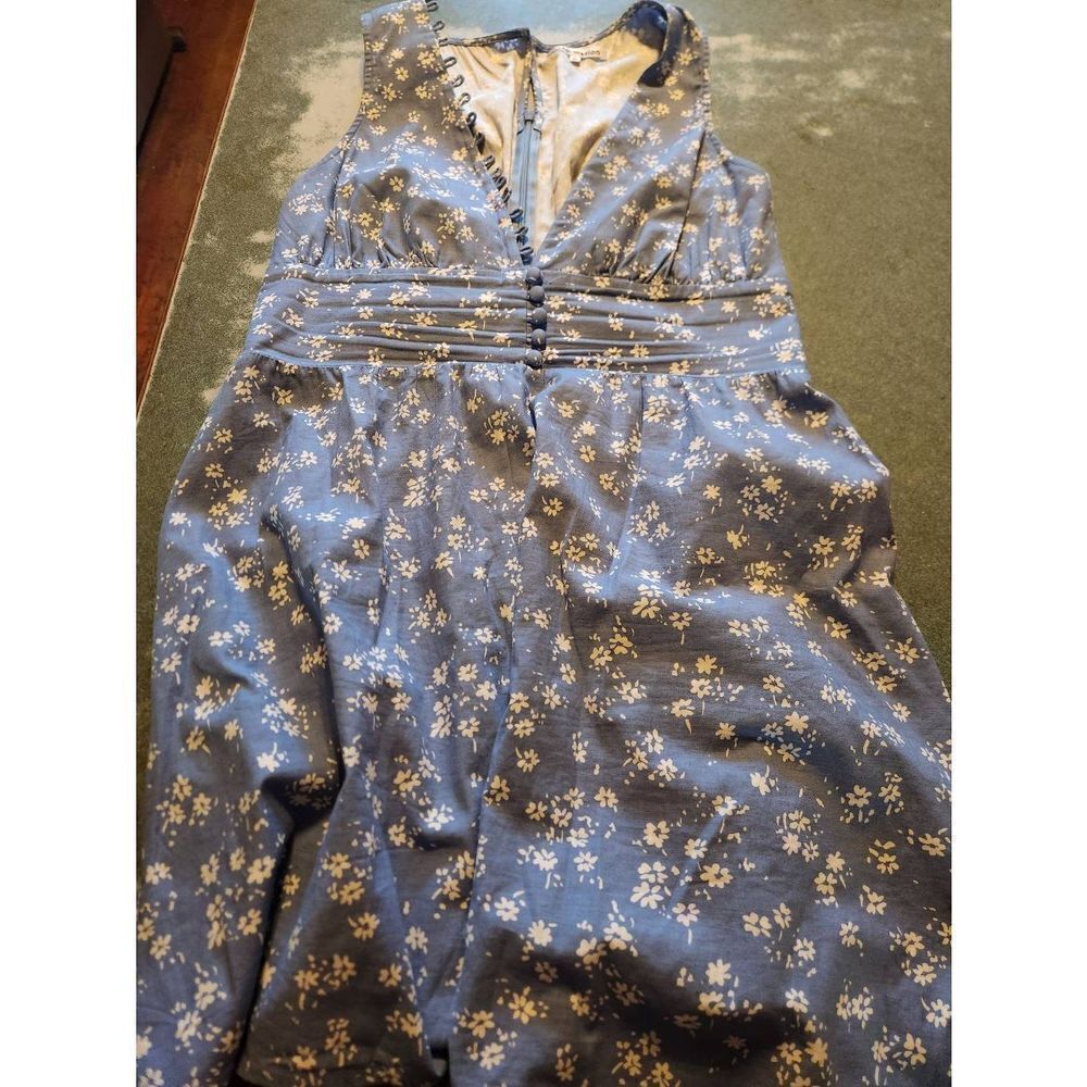 REFORMATION Isador V NECK MINI Dress - in Lassen Size 10